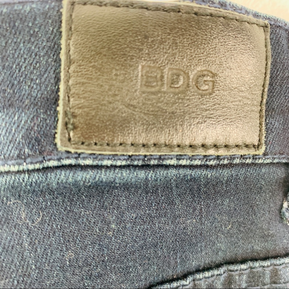 BDG High Rise Cigarette Ankle Pearl Denim Jeans 28 - Picture 11 of 14